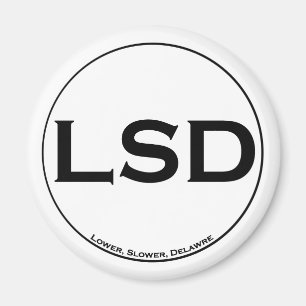 Baje un imán más lento de Delaware