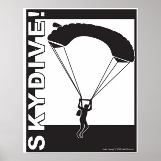 ¡Bajo Canopy SkyDive! Póster