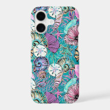 Bajo el estuche para iPhone Sea Ocean Shell