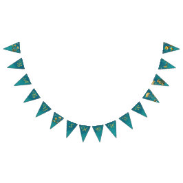 Bajo el mar Banderas de Bunting de Baby Shower