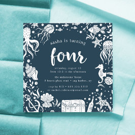 Bajo el mar | Cuarta invitación a la fiesta de cum