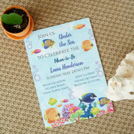 Bajo el mar Invitación de Baby Shower
