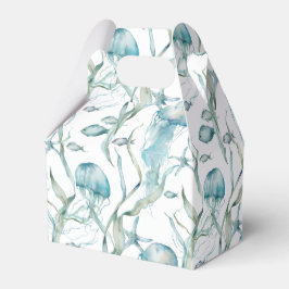 Bajo el mar las cajas de favores de medusas