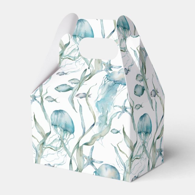 Bajo el mar las cajas de favores de medusas (Front Side)