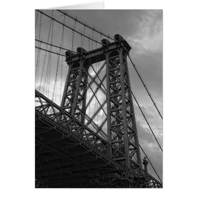 Bajo el puente Williambsburg-Nueva York (Frente)