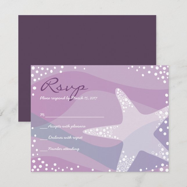 BAJO EL SEA Bat Bar Invitación Mitzvah (Anverso / Reverso)