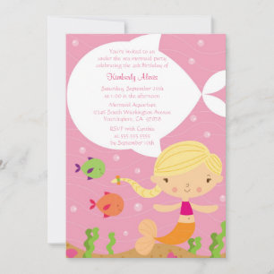 Bajo invitación de la fiesta de cumpleaños de la