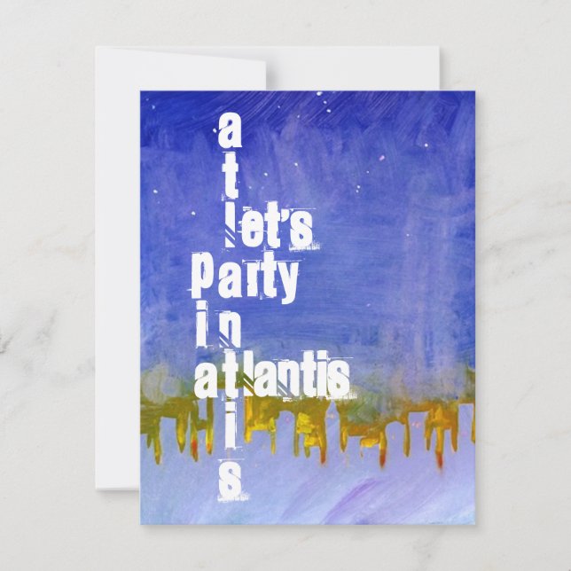 "BAJO INVITACIÓN TEMÁTICA DEL FIESTA DE LA (Anverso)