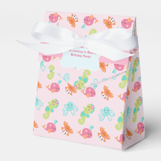 Bajo la caja de Favor de la Ballena Rosa del Mar (Front Side)