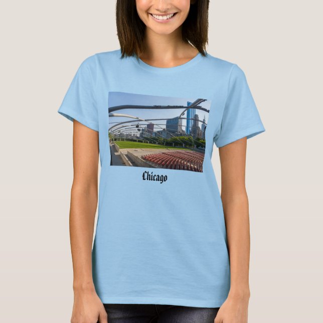 Bajo la camiseta del Pabellón Pritzker (Anverso)