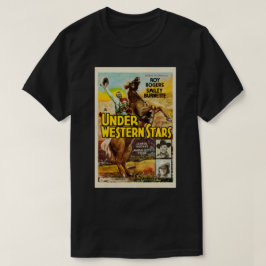 Bajo la camiseta del Poster Cowboy de las Estrella
