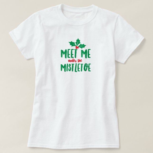 Bajo la camiseta Mistletoe (Diseño del anverso)