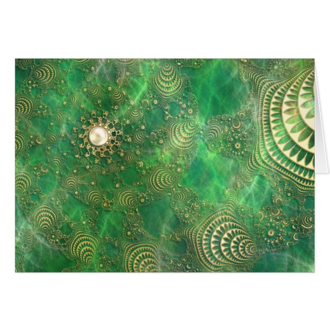 Bajo la carta del mar Esmeralda (Anverso (Horizontal))