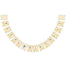 Bajo la construcción de un cartel de cumpleaños