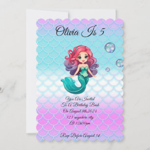 BAJO LA INVITACIÓN DE CUMPLEAÑOS MARÍTIMOS