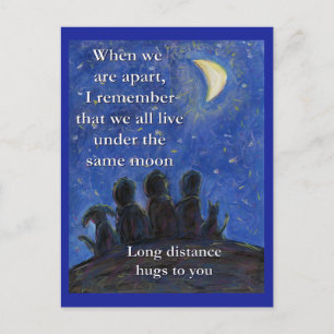 Bajo la misma postal de arte lunar