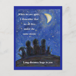 Bajo la misma postal de arte lunar
