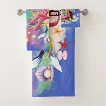 Bajo la Sirena Mar Océano Púrpura Turquesa