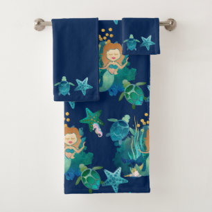 Bajo la sirena marina Fantasy Blue