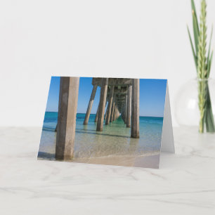 Bajo la tarjeta de saludo Pensacola Beach Pier