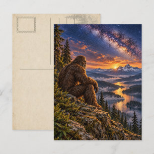 Bajo las Estrellas de la Montaña Tarjeta Postal de