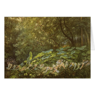 Bajo las hojas del muelle de Richard Doyle, arte d