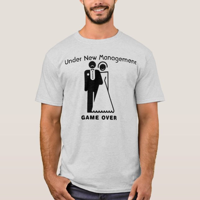 Bajo Nuevo juego de gestión sobre camiseta (Anverso)