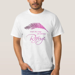 Bajo Sus Alas Encontrarás Camiseta Refugio