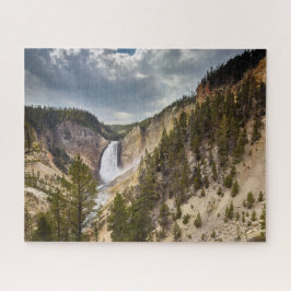 Bajo Yellowstone Falls Jigsaw Puzzle