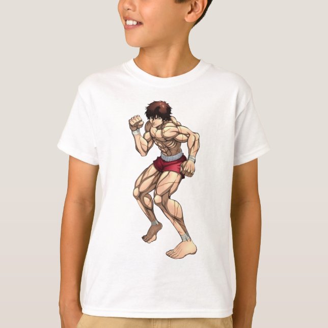 Baki, la camiseta de combate más fuerte (Anverso)