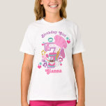 Baking Birthday Chica Chef Séptimo Camisetas de Cu<br><div class="desc">Celebrar el cumpleaños con esta camiseta especial,  diseño especial y personalizado</div>