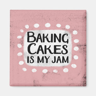 Baking Cakes Es Mi Imán De Refrigeración De Jam