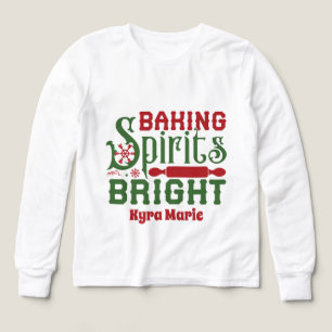 Baking Spirits Bright add name unisex