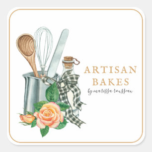 Baking Utensils Panadería Etiquetas de productos p
