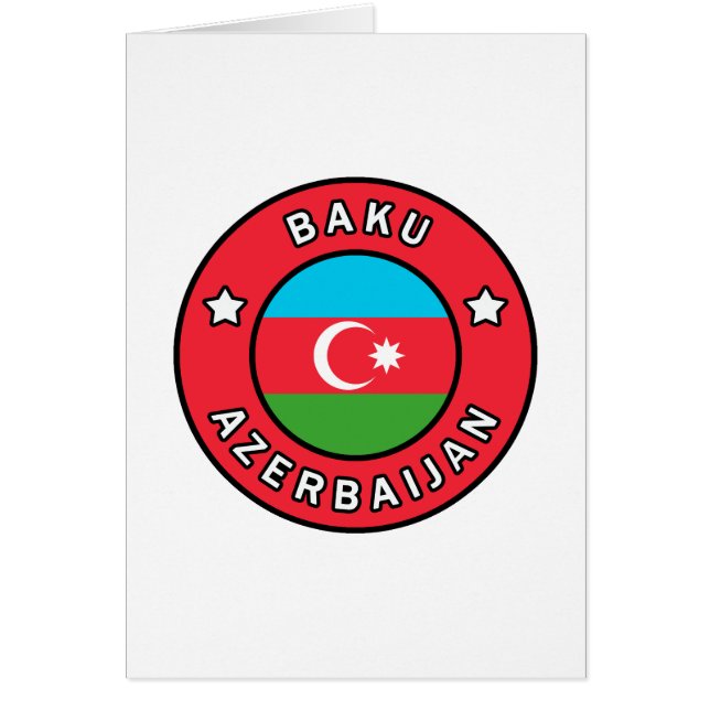 Bakú Azerbaiyán (Frente)