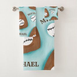 Balanza de guante de béisbol y modelo de nombre de