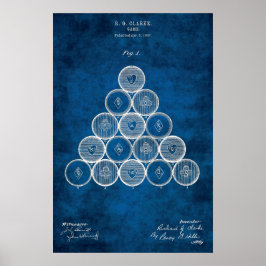 Balas Billiard Patente Art #1 Decoración De Habita