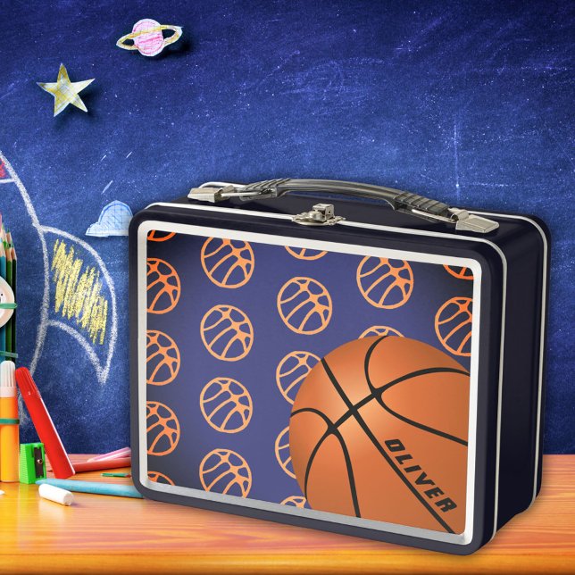 Balas de baloncesto Patrón de deportes Nombre niño (Subido por el creador)