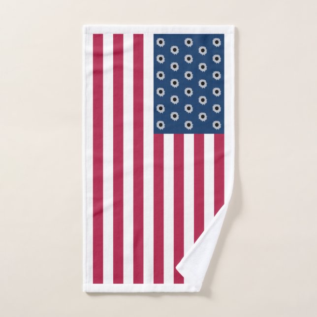 Balas de bandera de EE. UU. (Toalla de mano)