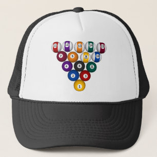 Balas de billar / Sombrero de camionero Personaliz