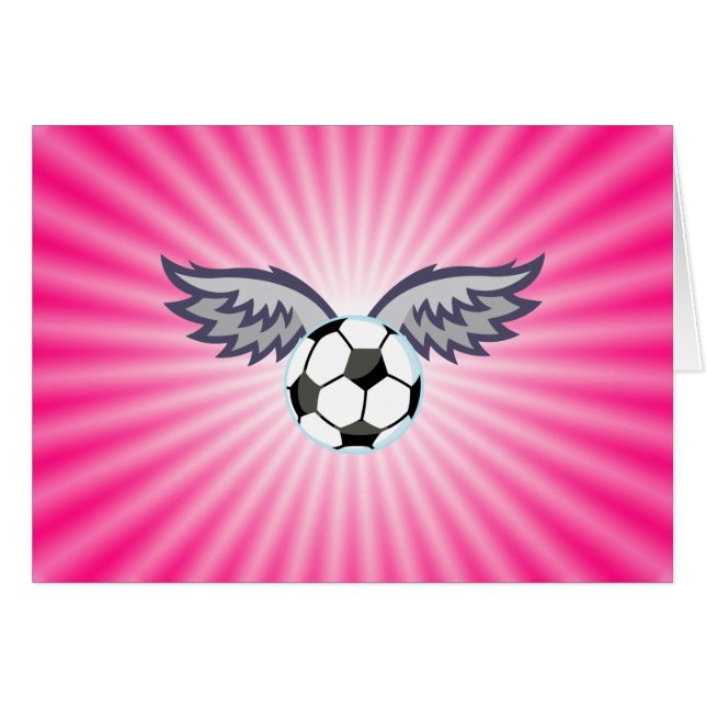 Balas de fútbol; rosa (Anverso (Horizontal))