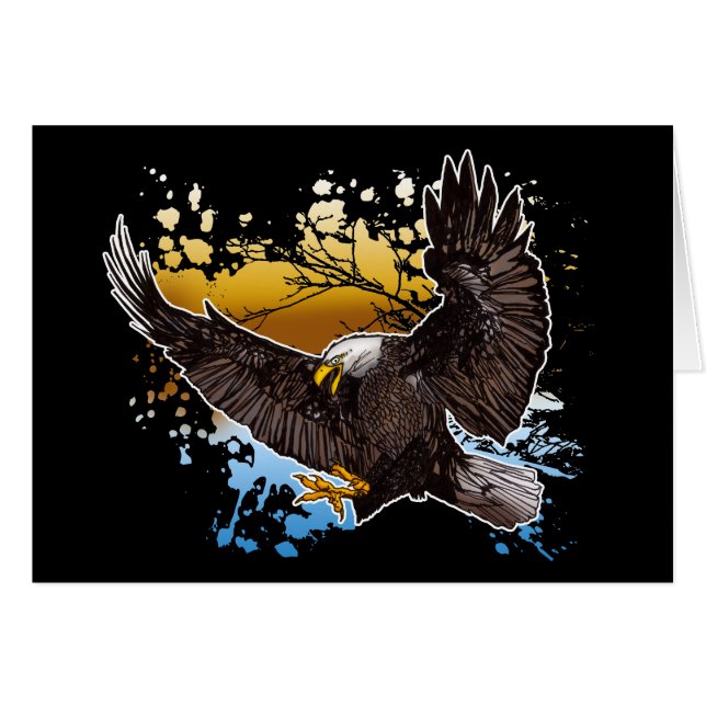 Bald Eagle (Anverso (Horizontal))