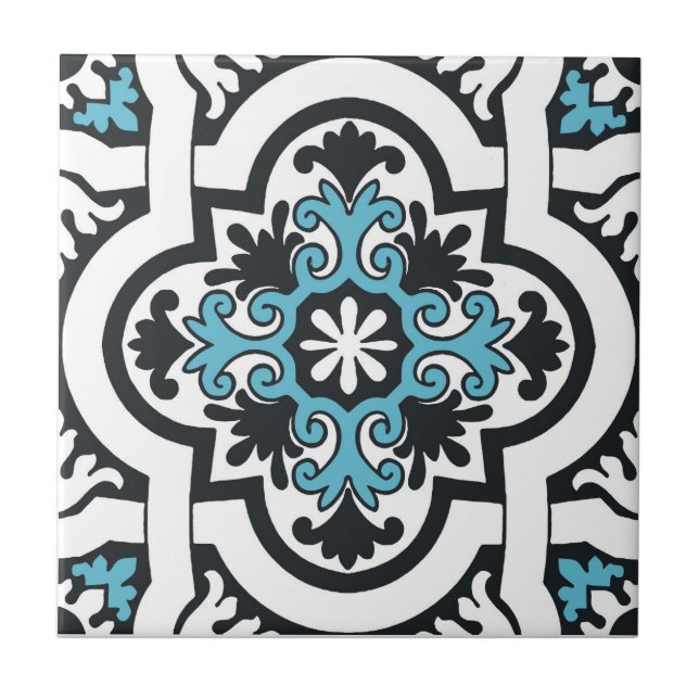 Baldosa azul portuguesa (Frente)