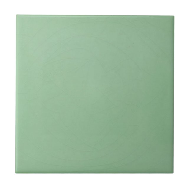 Baldosa cerámica #7 del verde del estilo de la (Frente)