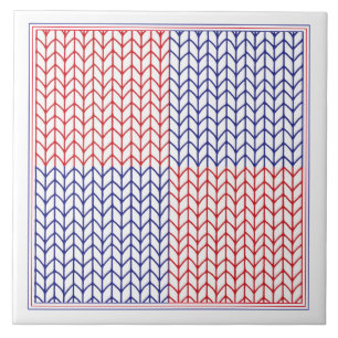 BALDOSA CERÁMICA AMERICAN KNIT 6X6 II