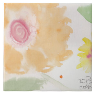 Baldosa cerámica brillante y alegre