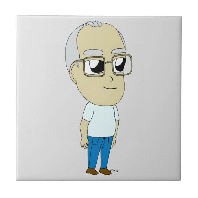 baldosa cerámica chibi (Frente)