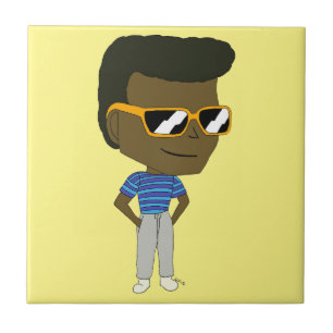 baldosa cerámica chibi