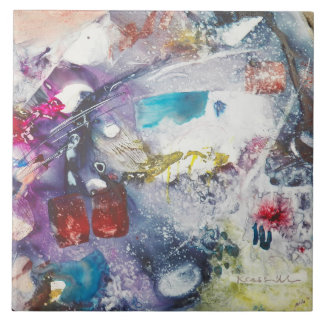 Baldosa cerámica de Kay Cassill: "Fritada de