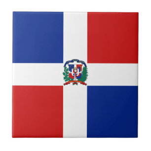 Baldosa cerámica de la bandera de la República